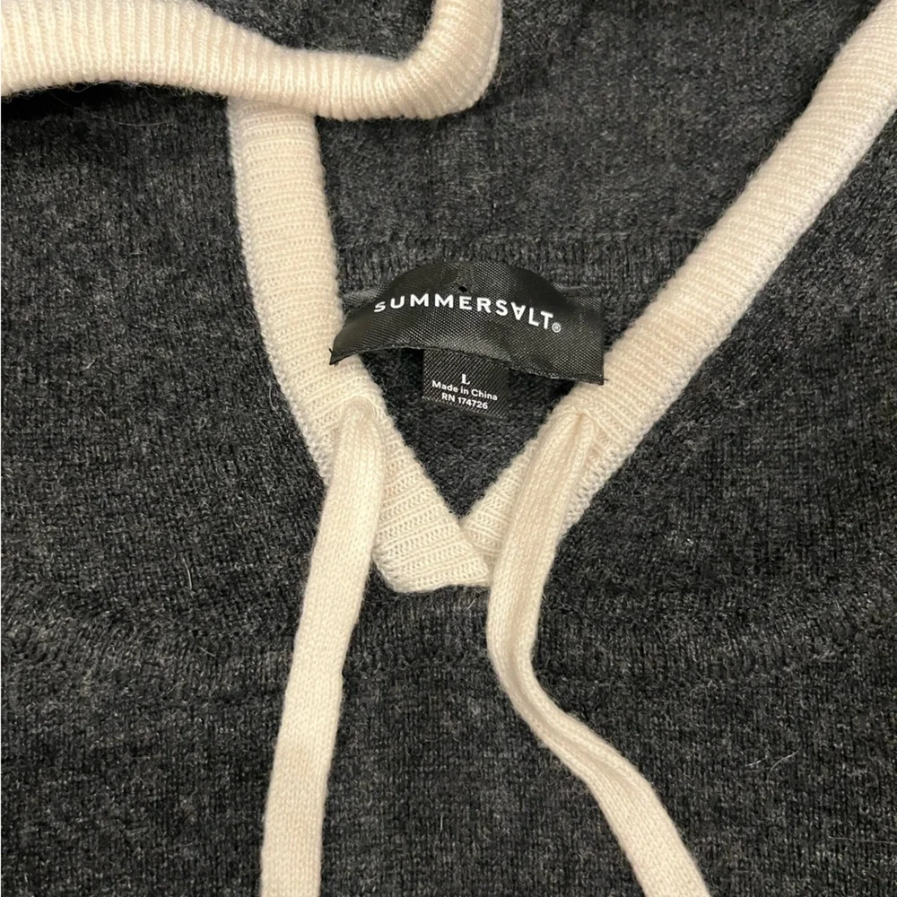 The Coziest Cashmere Blend Hoodie and Jogger Set Size Large - Picture 8 of 10